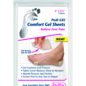 Pedi-Gel Comfort Gel Sheets 2 x3.5  (Pk/2)