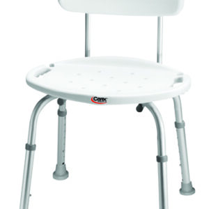 Bath & Shower Seat Adj w/Back (Retail)