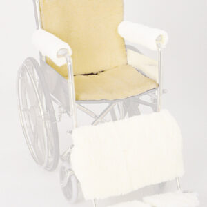 Synthetic Sheepskin Wheelchair Seat & Backrest Pads