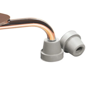 Quad Cane Tips Only 1/2  Grey  Pk/4 Tips