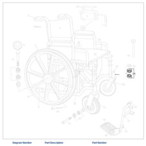 Wheelchair Fork Bearing only