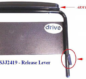 Full Arm only  Right side  for Cruiser III Wheelchairs