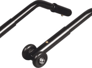Anti Tippers for Viper  etc Wheelchair Pair  Black