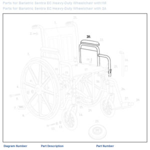 Wheelchair Arm w/Padding Full Length  Right